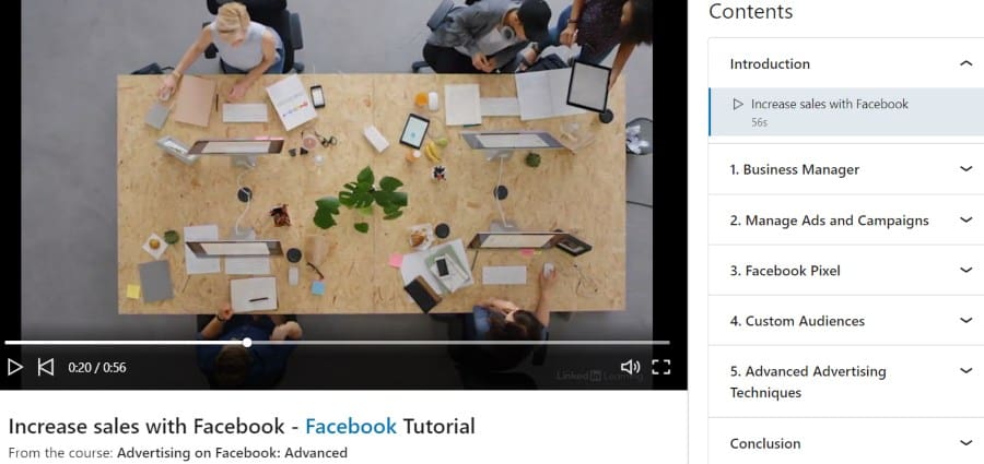 10. Advertising on Facebook Advanced (LinkedIn Learning)