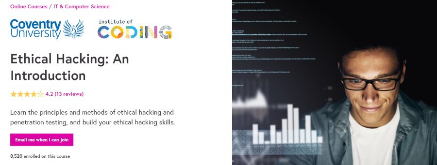 13. Ethical Hacking An Introduction (FutureLearn)