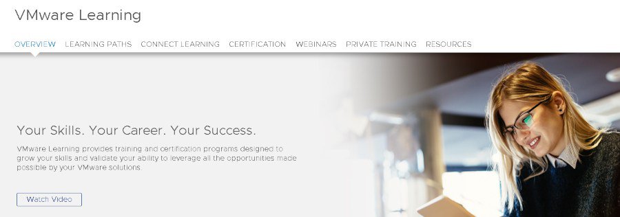 5. VMware Learning Paths (VMware Official)