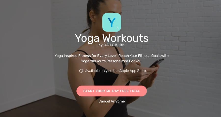 7. Yoga Workouts by DAILY BURN (Daily Burn)