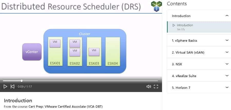 8. Cert Prep VMware Certified Associate (VCA-DBT) (LinkedIn Learning)