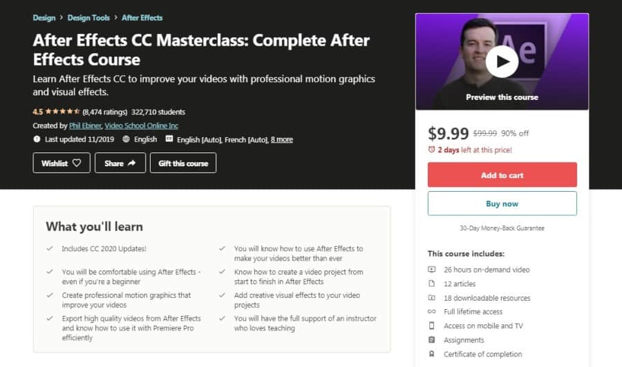 After Effects CC Masterclass: Complete After Effects Course