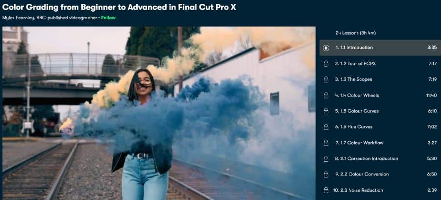 Color Grading from Beginner to Advanced in Final Cut Pro X