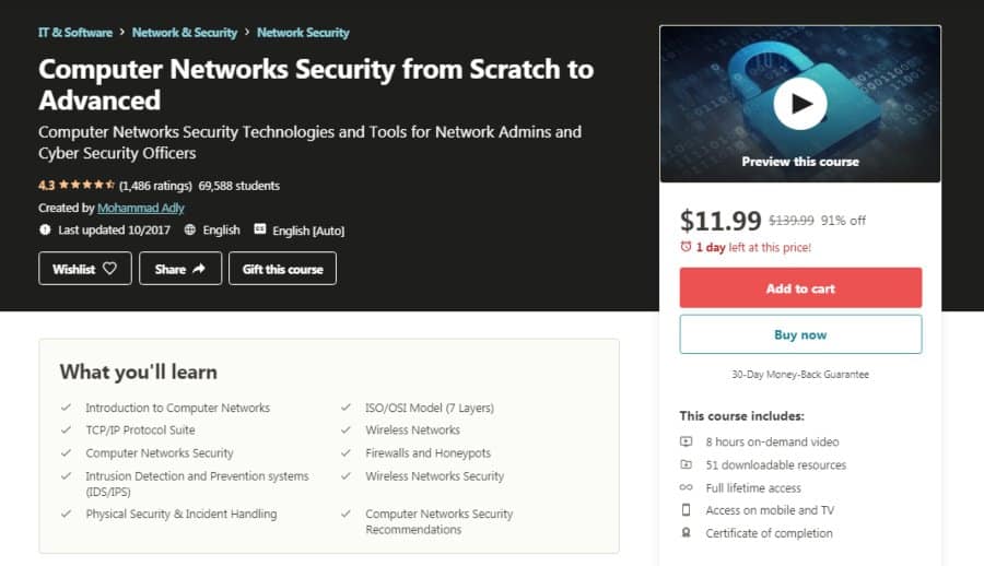 Computer Networks Security from Scratch to Advanced