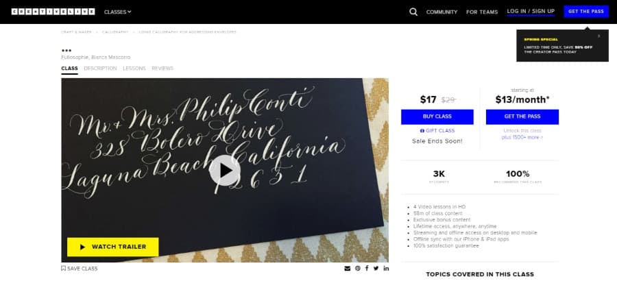 Creative Live: Using Calligraphy for Addressing Envelopes