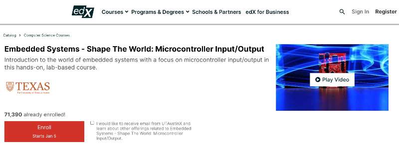 Embedded Systems - Shape The World_ Microcontroller Input_Output (edX)