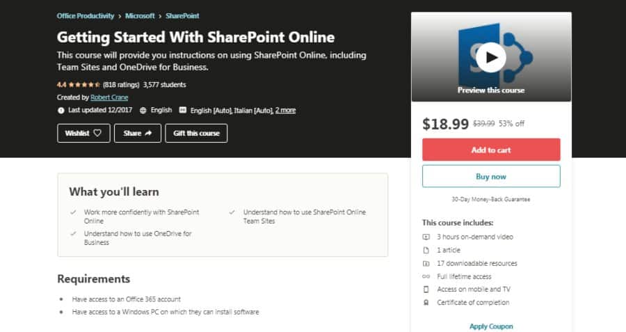 Getting Started With SharePoint Online