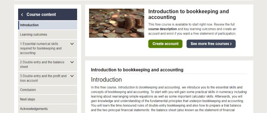 Introduction to Bookkeeping and Accounting