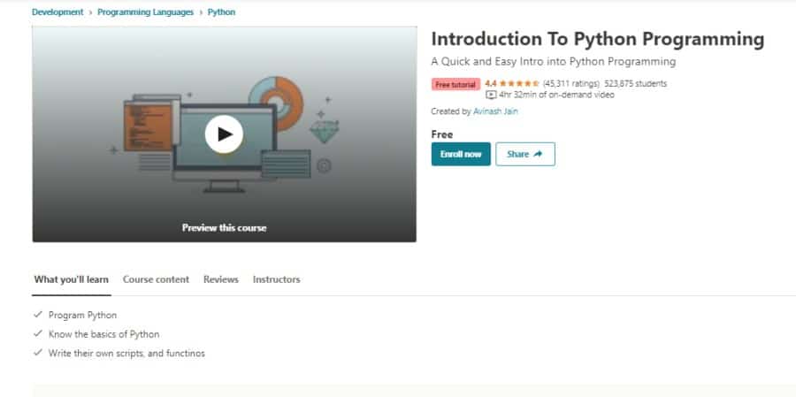 Introduction to Python Programming