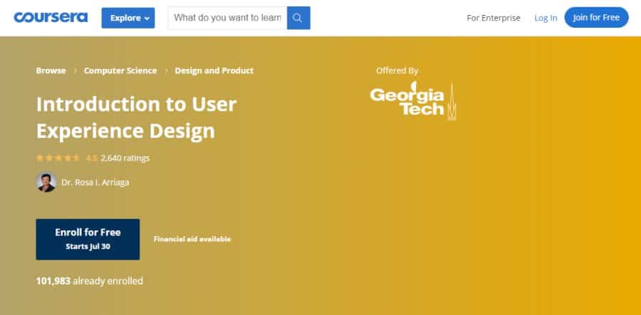 Introduction to User Experience Design