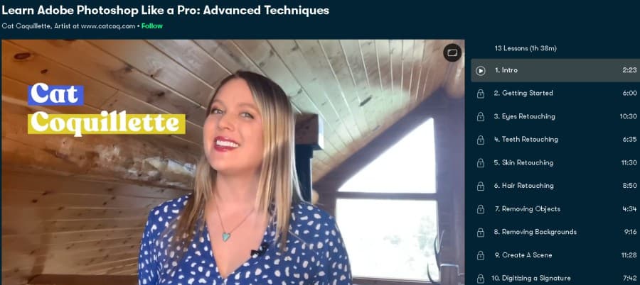 Learn Adobe Photoshop Like a Pro Advanced Techniques (Skillshare)