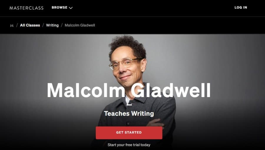 Malcolm Gladwell Teaches Writing