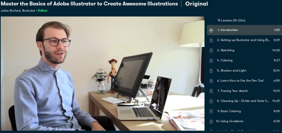 Master the Basics of Adobe Illustrator to Create Awesome Illustrations (Skillshare)