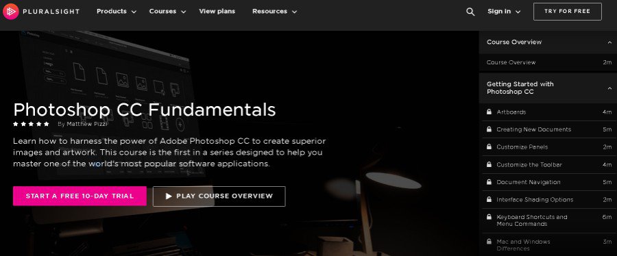 Photoshop CC Fundamentals (PluralSight)