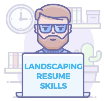 resume skills for landscaping job