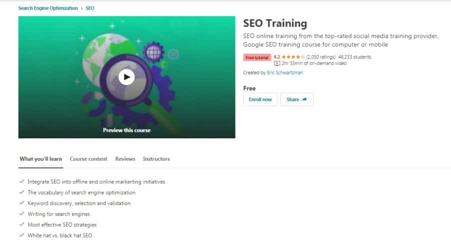 SEO Training