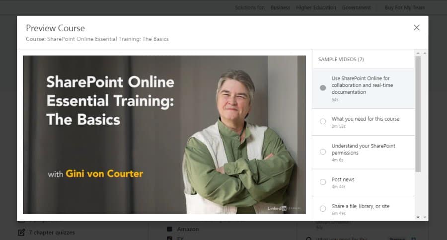 SharePoint Online Essential Training: The Basics