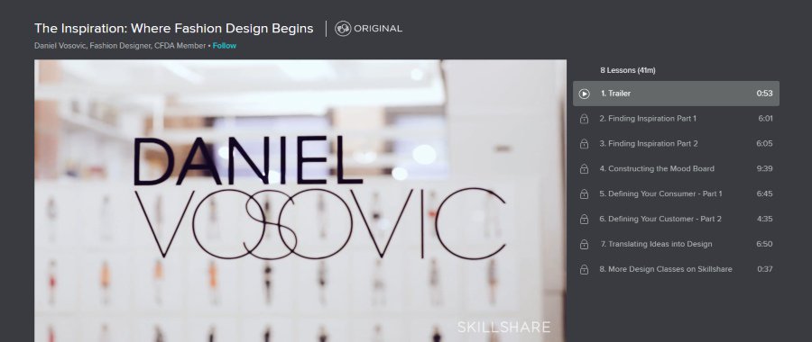 Skillshare: Inspiration: Where Fashion Design Begins