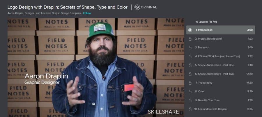 Skillshare: Logo Design With Draplin: Secrets of Shape, Type, and Colour