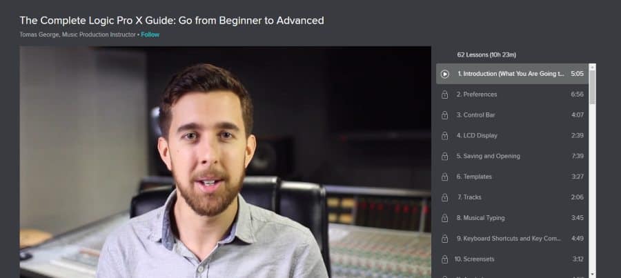 Skillshare: The Complete Logic Pro X Guide: Go From Beginner to Advanced