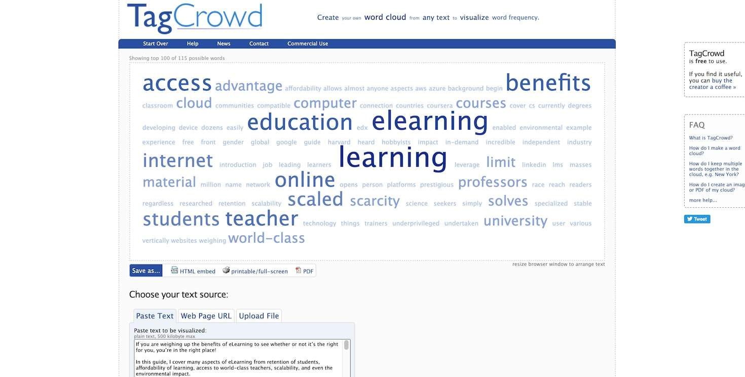 tagcrowd.com