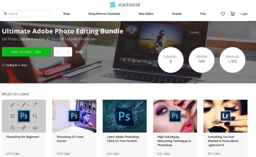 Ultimate Adobe Photoshop Editing Bundle (Stacksocial)