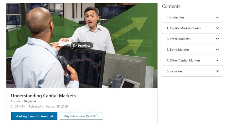 Understanding Capital Markets