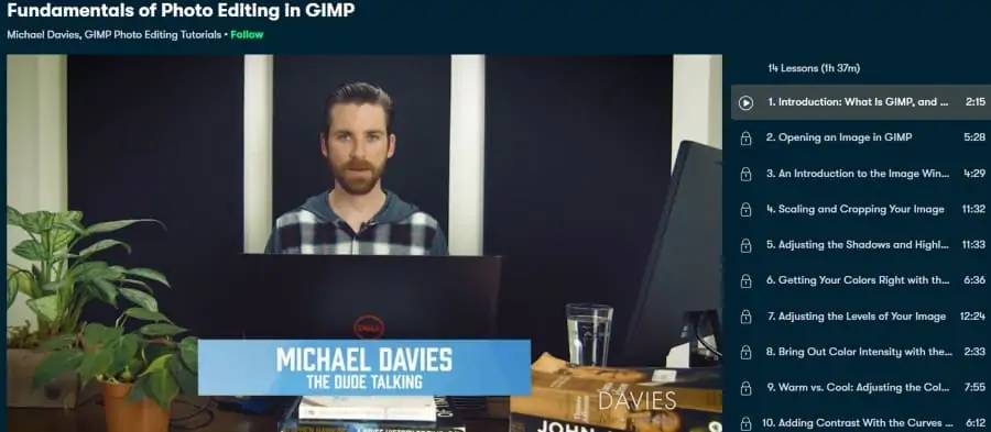 1. Fundamentals of Photo Editing in GIMP (Skillshare)