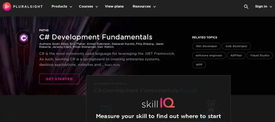 8. C# Development Fundamentals (Pluralsight)