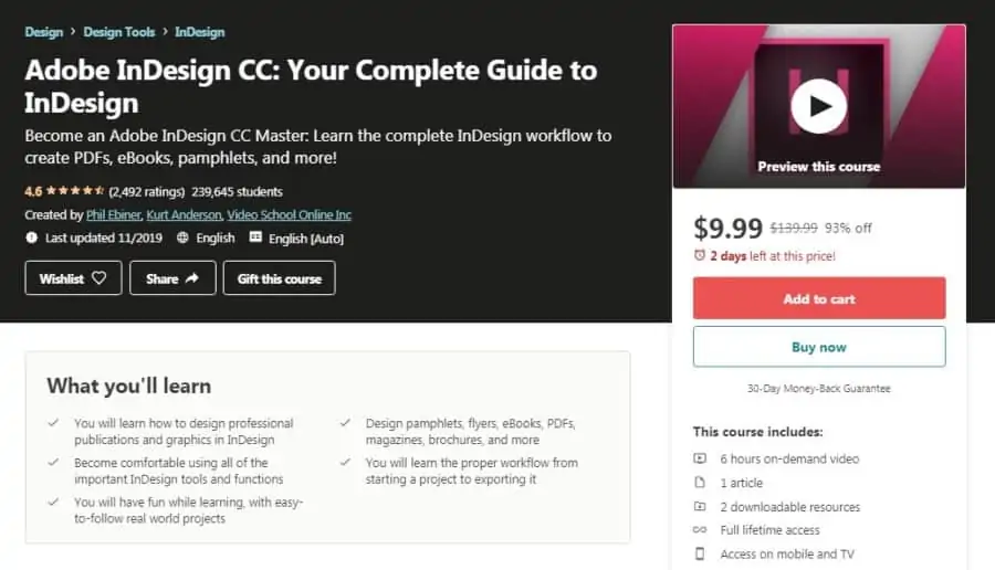 Adobe InDesign CC: Your Complete Guide to InDesign