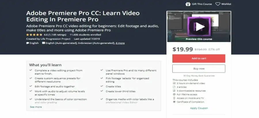 Adobe Premiere Pro CC: Learn Video Editing in Premiere Pro