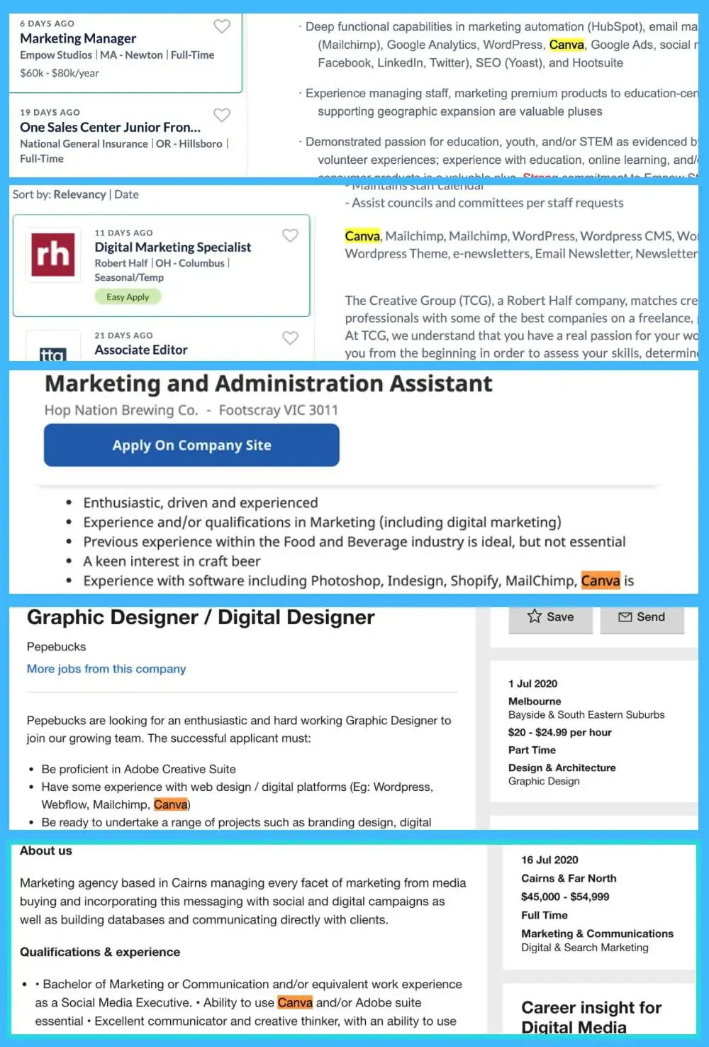 canva job postings Is Canva a Skill & Should I Put It On My Resume?