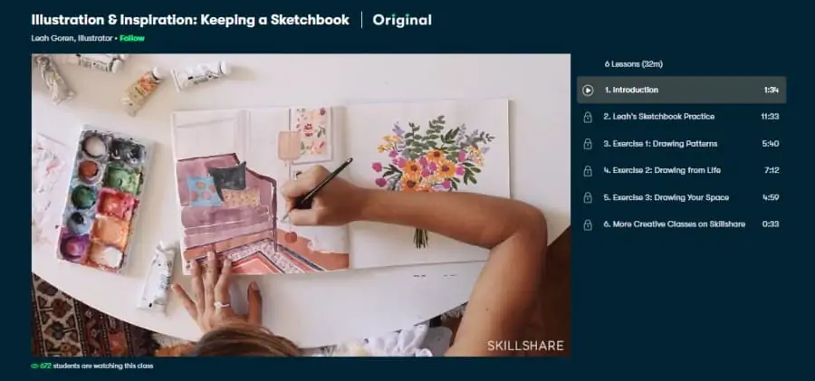 Illustration & Inspiration: Keeping a Sketchbook