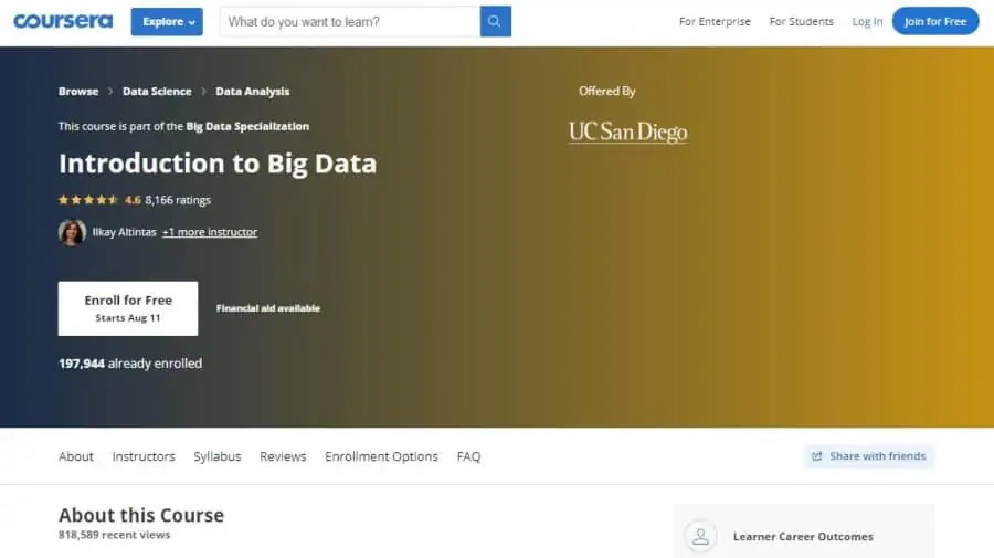 Introduction to Big Data