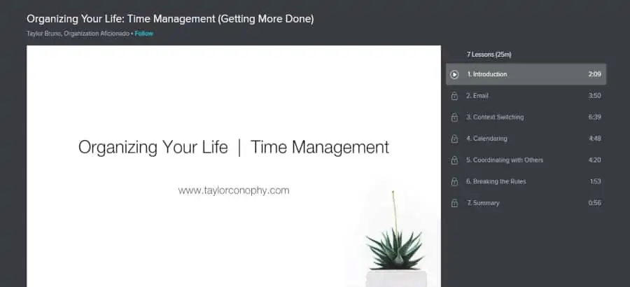 Organizing Your Life: Time Management (Getting More Done)