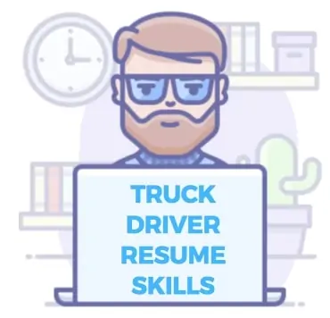 truck driving resume skills