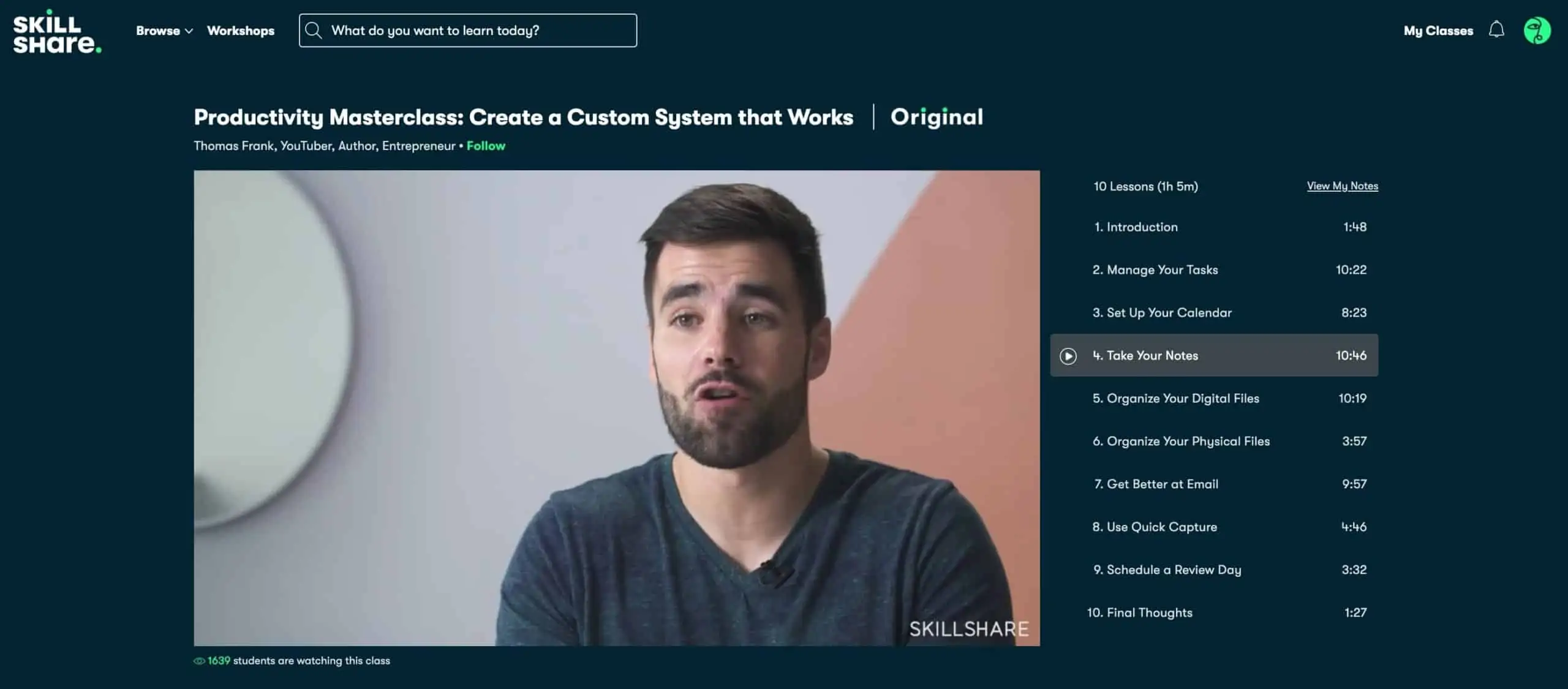 Productivity Masterclass: Create a Custom System that Works